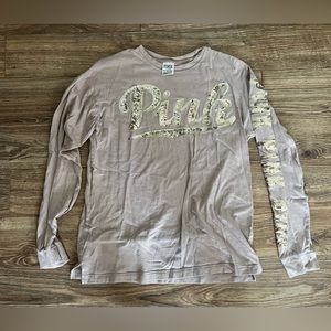 Victoria’s Secret PINK sequin shirt size XS